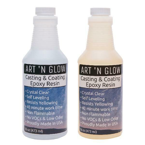 Art N' Glow 32 oz. Epoxy Resin Kit – The Hardwood Store of North Carolina
