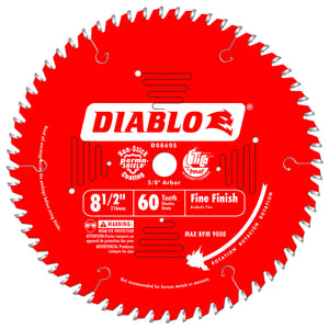 Diablo D0860S 8-1/2 in. x 60 Tooth Carbide Circular Saw Blade