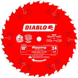 Diablo D1024X 10 in. x 24 Tooth Carbide Circular Saw Blade